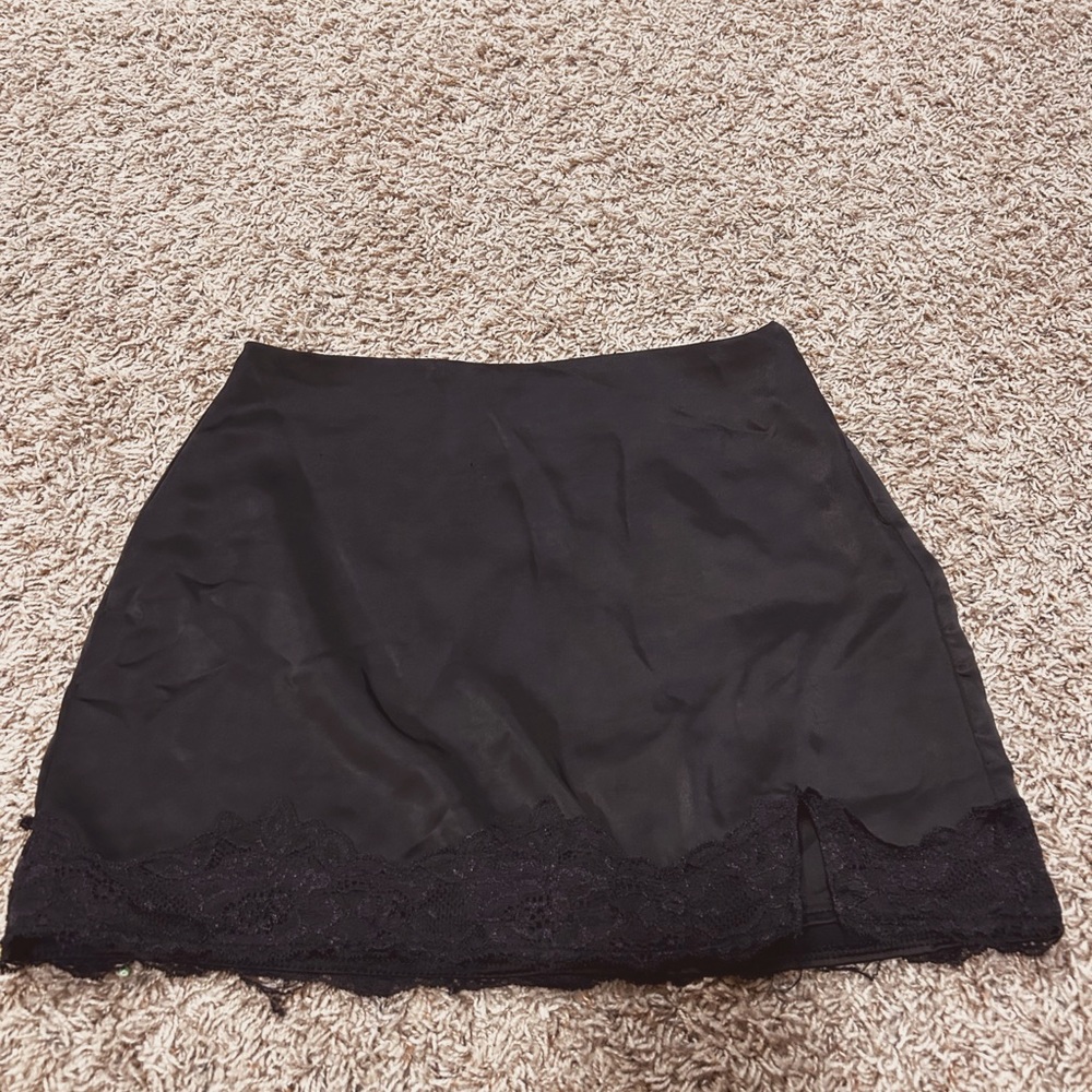 Pacsun black mini skirt